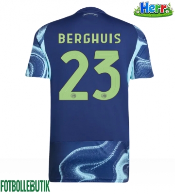 Ajax Steven Berghuis #23 Bortatröja 2025-26 Kortärmad